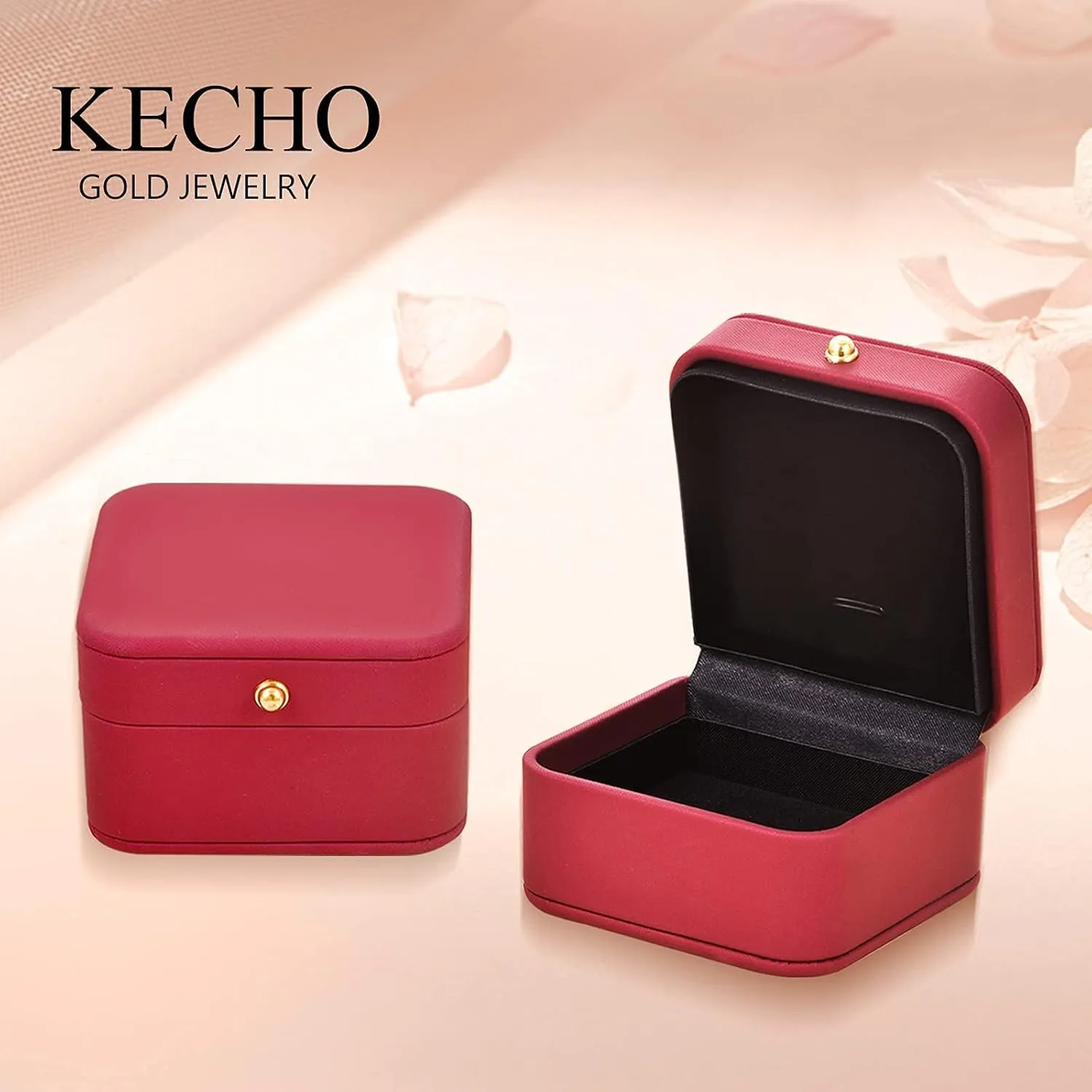 Moon Stud cage aptitude forebear Earrings for Women - Real Gold Jewelry Gifts KECHO 14k Gold Animal 
