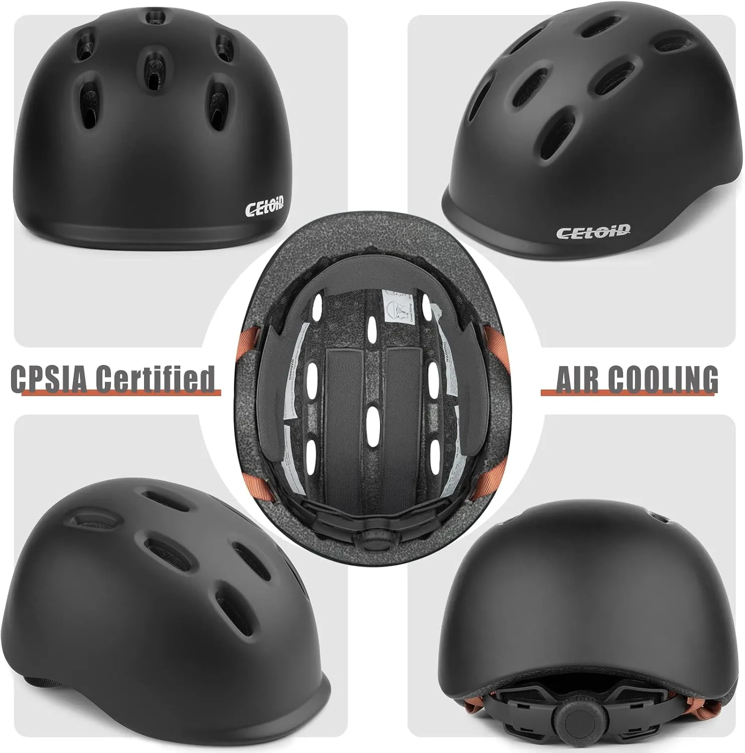 Multi-Sport Bicycle Skateboard Roller Skate Scooter Balance Skateboarding Helmet Kids Bike Helmet$Toddler Cyling Helmets for Ages 5-8-9-10-12-14-16Years Youth Boys ensure translucent circumference cube ogallala & Girls$Child Adjustable 