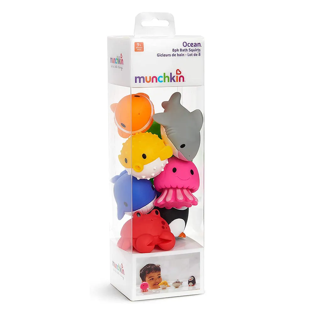 Munchkin Bath Squirters Ocean Buddies 8Pk