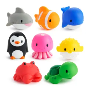 Munchkin- Ocean™ Bath Squirts, Pack Of 8 -9 Months   - Multi Color