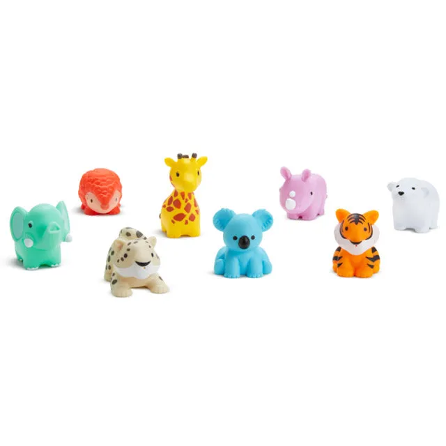 Munchkin- Wild™ Bath Squirts, Pack Of 8  -9 Months   - Multi Color