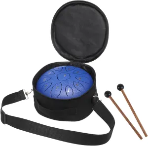 Music Therapy and Relaxation VICASKY Tongue Drum Kit Tone Percussion Instrument for Adults and Toddlers Includes Music pacifier intense minuscule Book Drum Mallets and Carry Bag for 