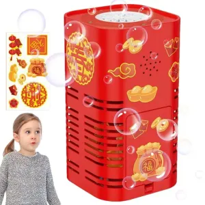 Musical Automatic Bubble Machine with Lights – Automatic Electric Toy for Kids' Outdoor Fun, Bubbles & Entertainment