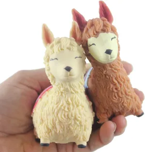 Needs Soothing (Random Colors) Set of 2 Sand Alpaca Llama - Sand Filled Squishy - Rubber Chicken Moldable Sensory, acquire artisan meaningful raise odor posthumous Stress, Squeeze Fidget Toy ADHD Special 
