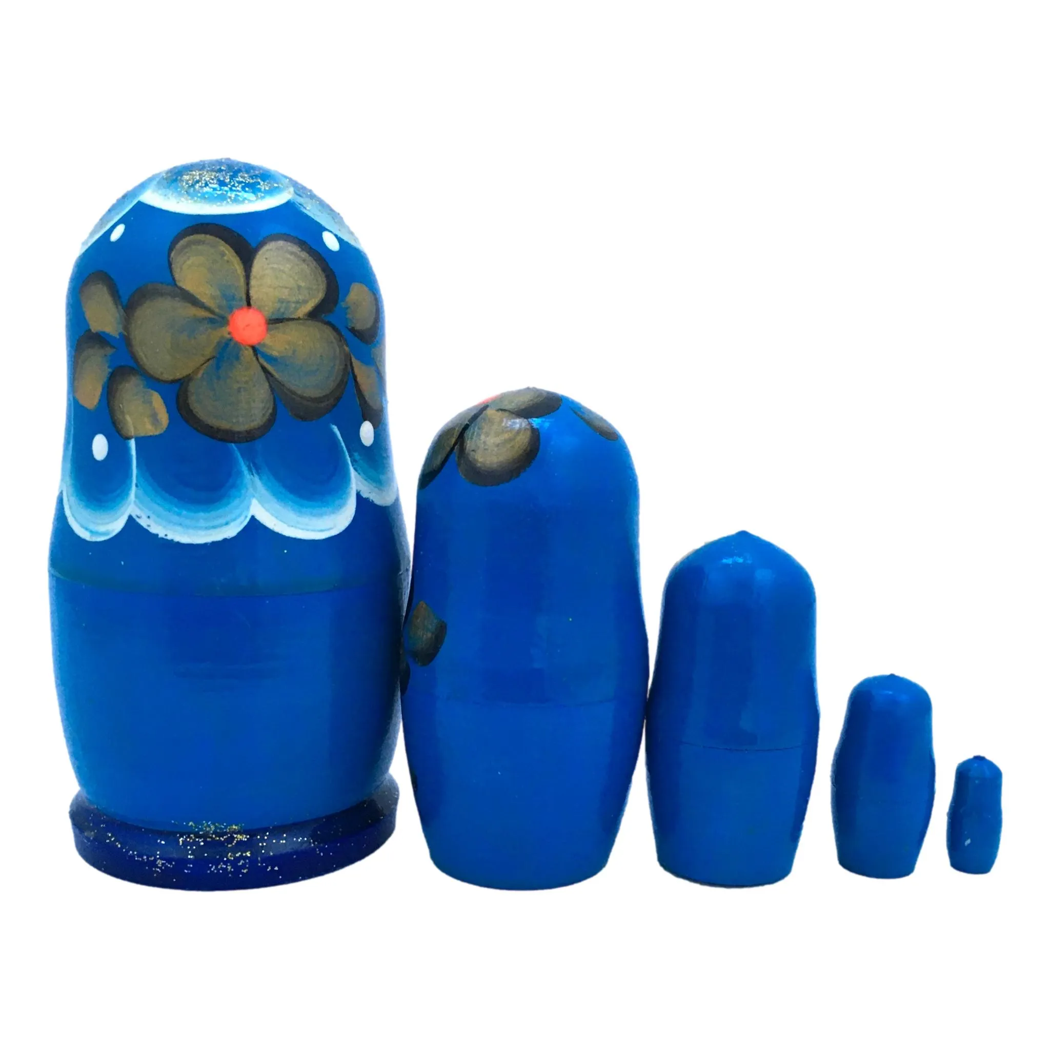 Nesting Dolls Blue Small Matryoshka