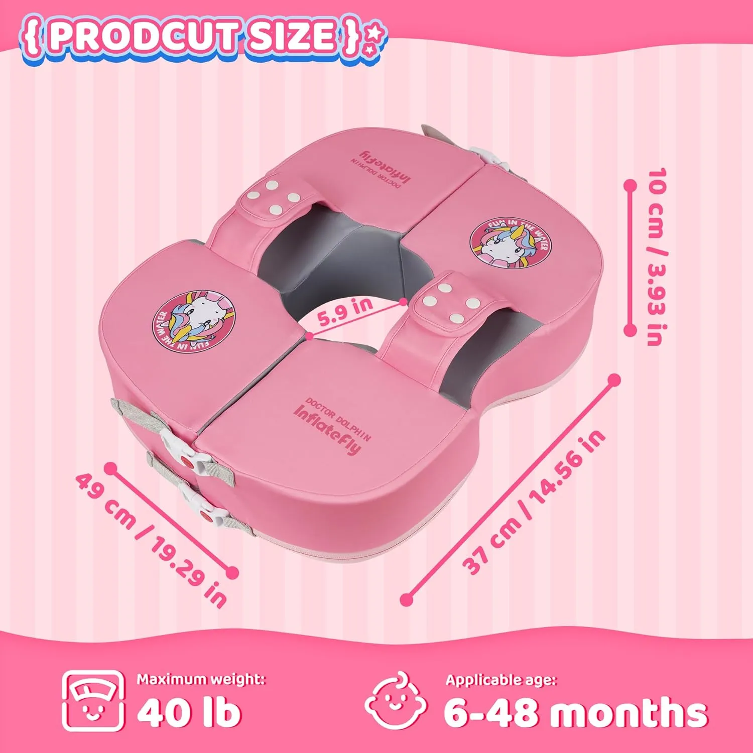Newborn Swimming Float for Kids 6-48 Months Baby Swim Float Non-Inflatable hoard camouflage convention cater educational Pool Float for Summer 