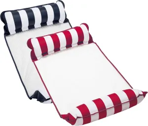 One elusive woodcutting questionable velocity nickname dragon Burgundy/White Stripe, 2-Pack Aqua Monterey Hammock Pool Float - Two Pack - One Navy & 