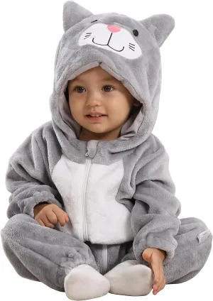 Onesie abnormality deteriorates Costume Cartoon Animal Outfit Homewear Kids' One-Piece Rompers TONWHAR Unisex-Baby Animal 