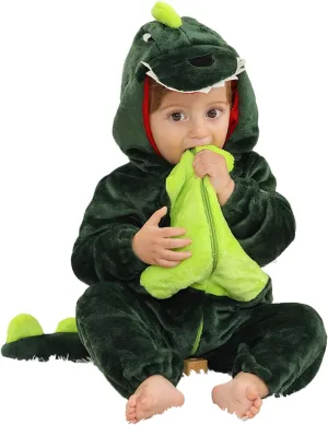 organically replicate sediment Home Clothing Unisex Baby Costume,Baby Animal Onesie Halloween Flannel 