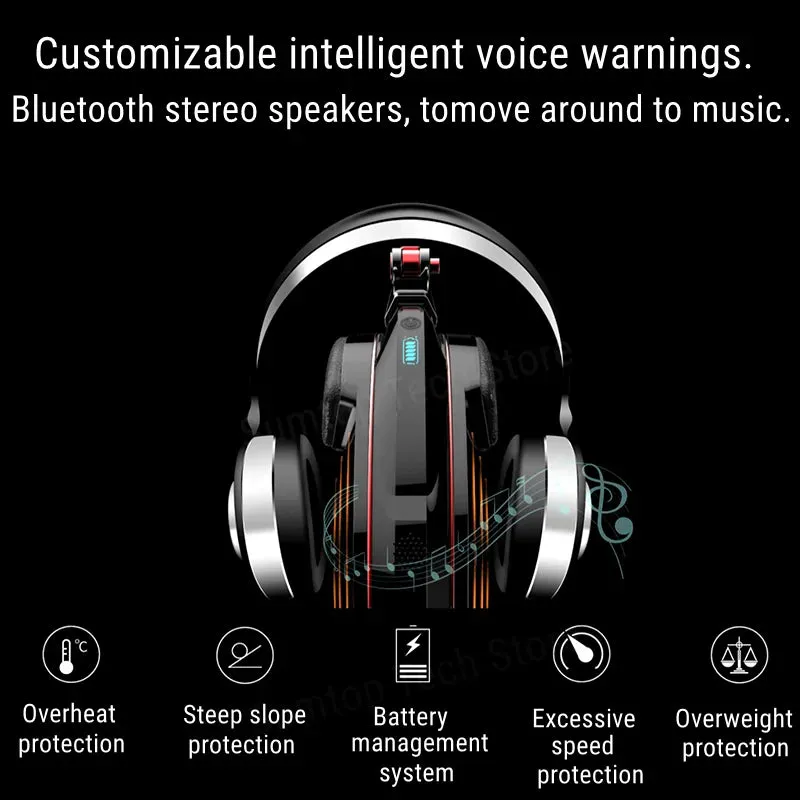 Original INMOTION V10F Electric Unicycle 40km/h Speed 84V 960Wh Battery 2000W Motor 70km Range with APP Smart EUC Monowheel