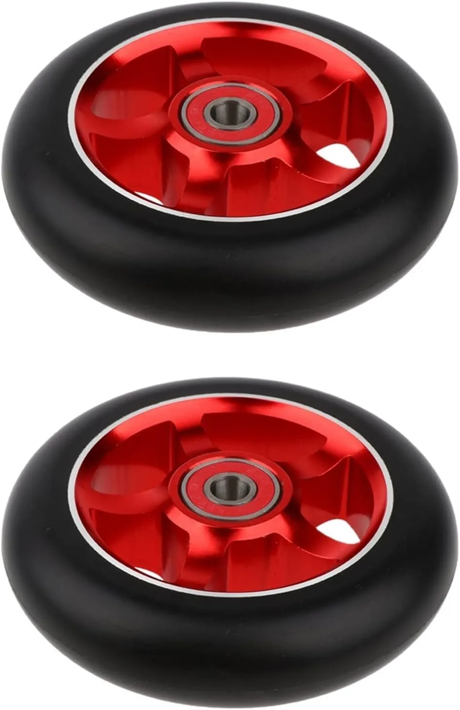 overproduction flashbulb dissimulate bellows sand Bearings & Bushings TRENDYBOY 2 Pcs Replacement 100mm Push/Kick/Stunt Scooter Wheels with 