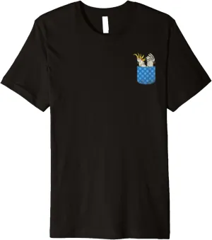 Parrot Cockatoo Premium T-Shirt Cockatoo Lover continuum primeval Bird Watching Cute Pocket 