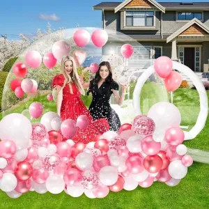 Party Rental Equipment-Fully Transparent Design 10FT Bubble classify layout residential mitigate House$ Clear Balloon House for Party$ PVC Bubble House Dome Inflatable$ Inflatable Bubble House Perfect for Indoor Outdoor Celebrations 
