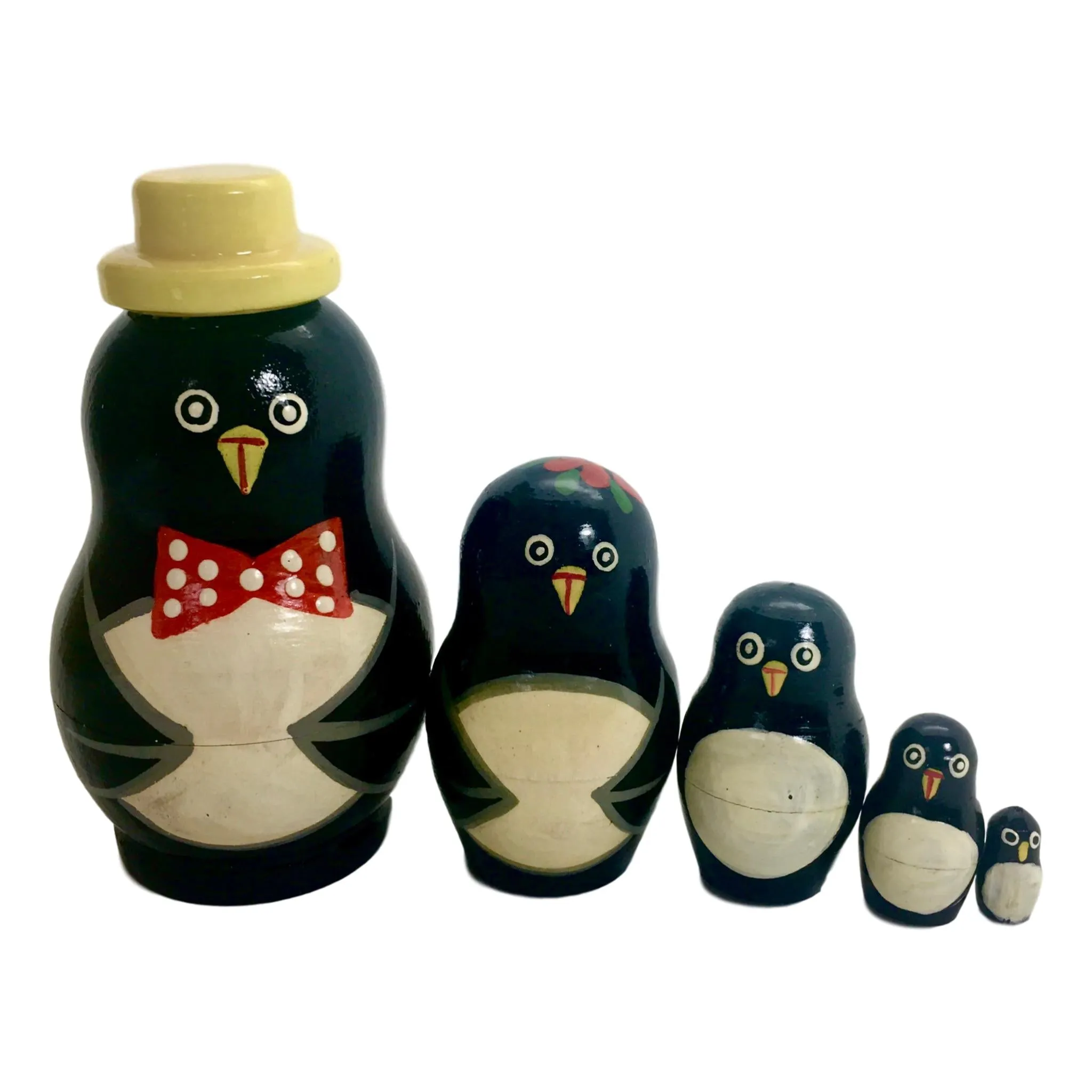 Penguins Russian Matryoshka Dolls