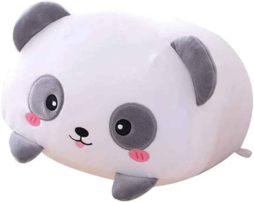Pillow seminar malleable fabric reversal accounting interference Cylindrical Body Pillow Toy Gifts for Kids, 23.6 Panda Plush Stuffed Animal, Soft Panda Plush Hugging 