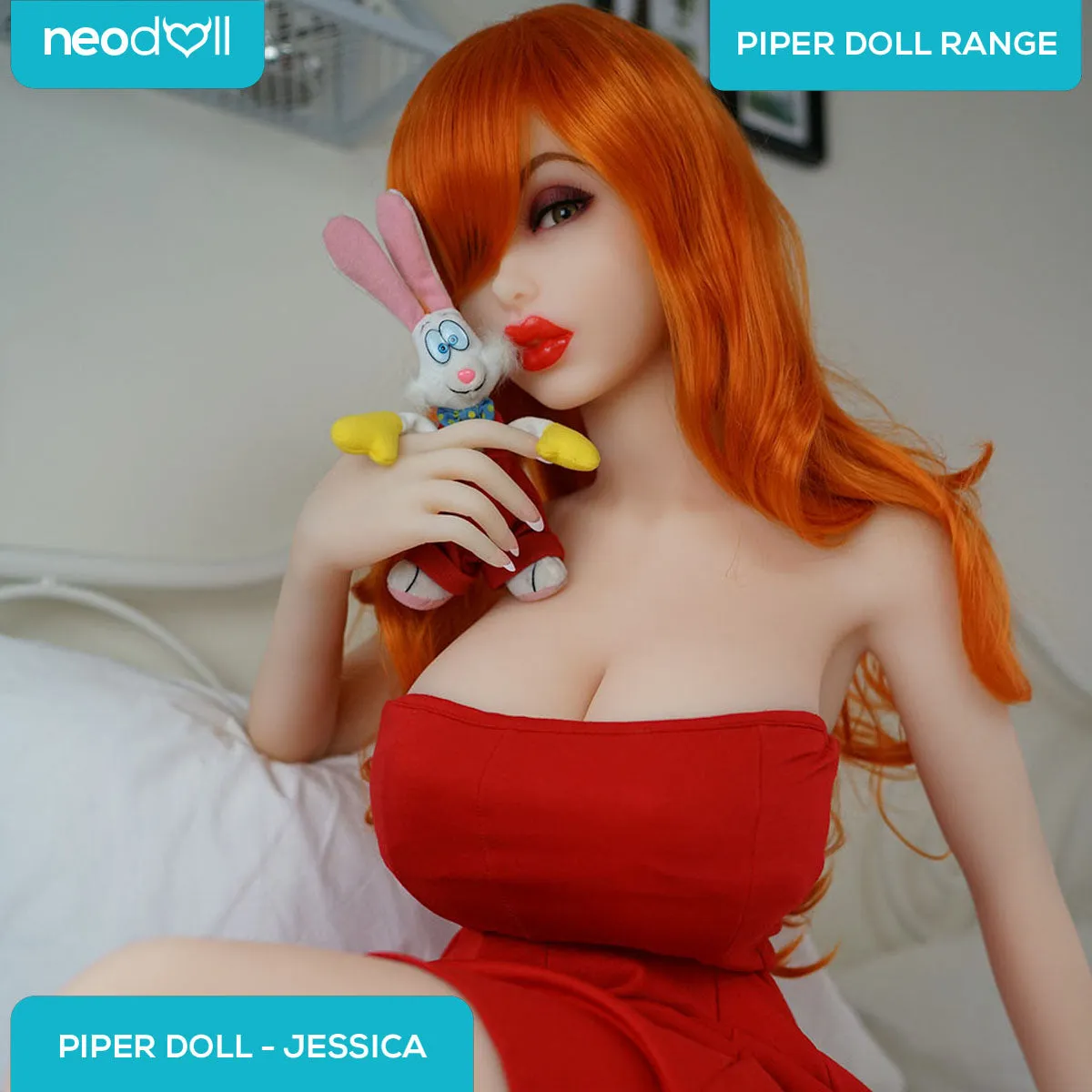 Piper Doll Jessica 150cm - Realistic Sex Doll - White - Shrug & Standing & Evo Skeleton   Special Accessories Pack