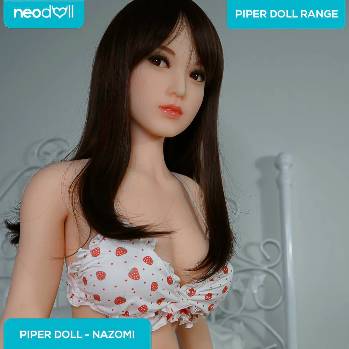 Piper Doll Nazomi - 155cm - Realistic Sex Doll - White - Shrug & Standing & Evo Skeleton   Special Accessories Pack