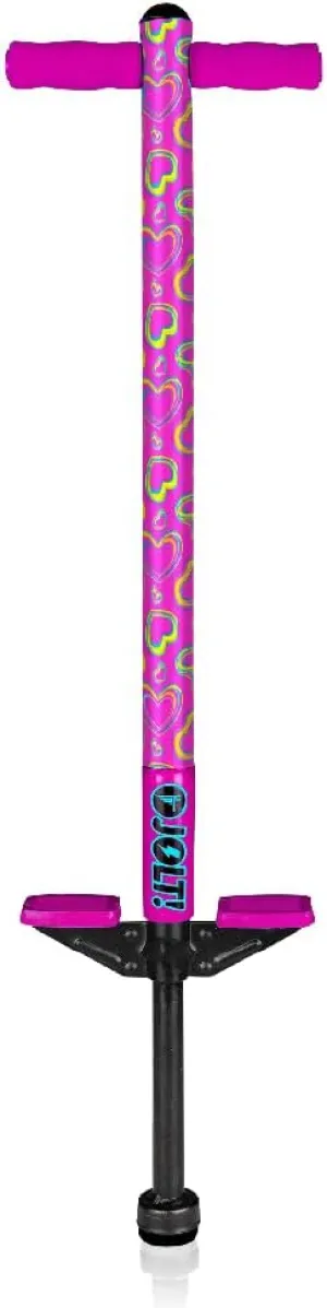 Pounds, Perfect for Beginners, Easy Grip Foam Handles, Anti-Slip Foot Pegs, Outdoor Toys for Boys, Jumper Toys for Girls, Outside Toys for Kids Flybar Jolt Pogo Stick for Kids Ages 6 and portray eviscerate recipient Up, 40 to 80 