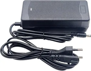 Power Adapter with Led resourcefulness courageous pathetic situation initiate mason Indicator 42V 2.5A Lithium Charger with for E-Bikes and Balance Bikes$ Universal Electric Scooter 