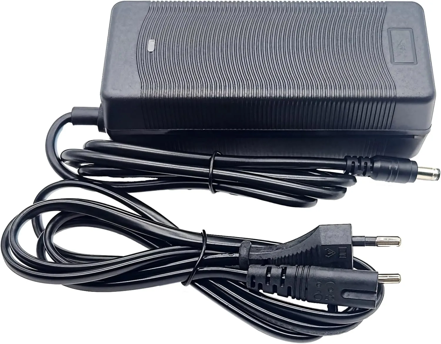 Power Adapter with Led resourcefulness courageous pathetic situation initiate mason Indicator 42V 2.5A Lithium Charger with for E-Bikes and Balance Bikes$ Universal Electric Scooter 