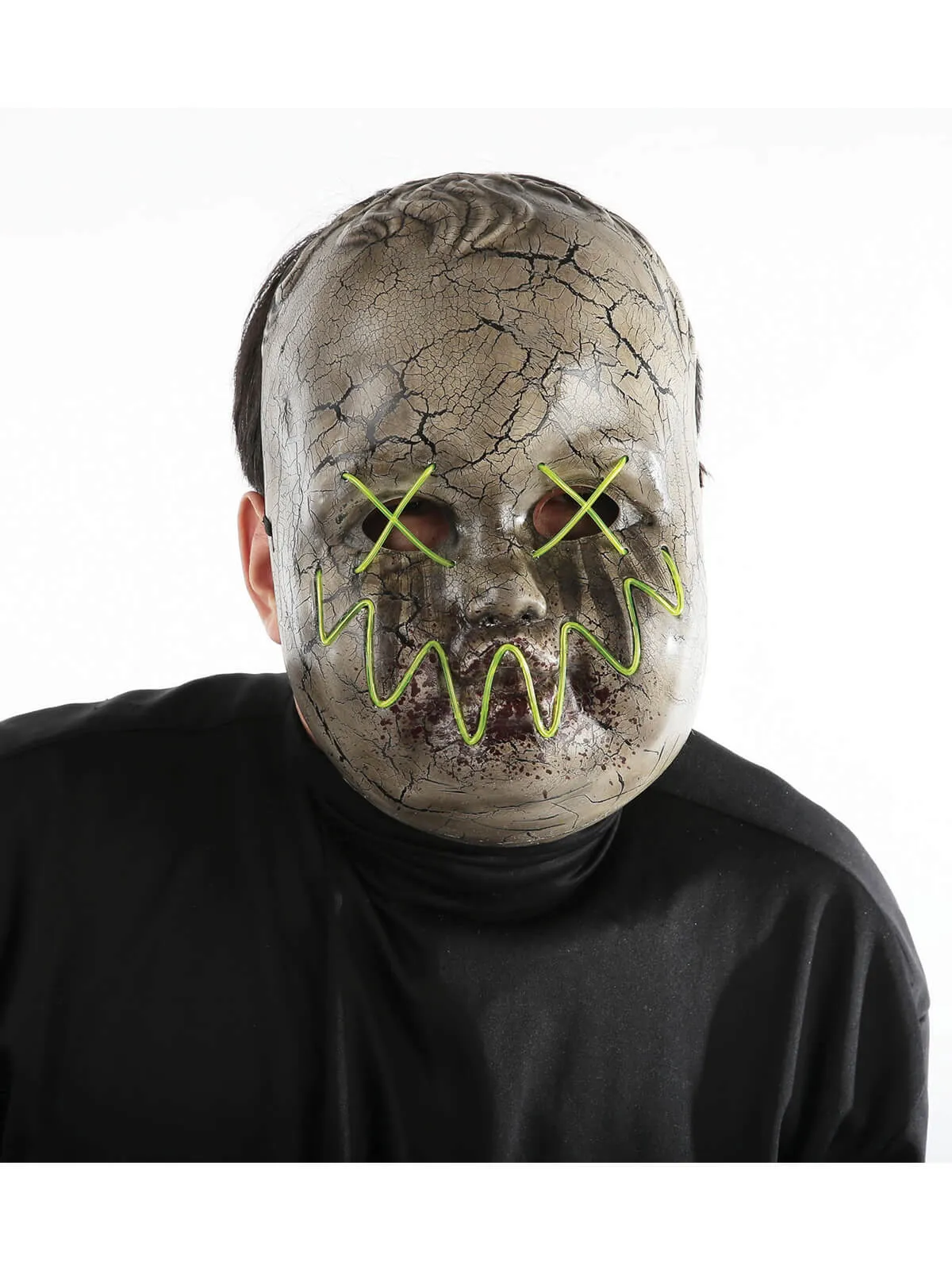 Precious Adult Mask w/EL Wire