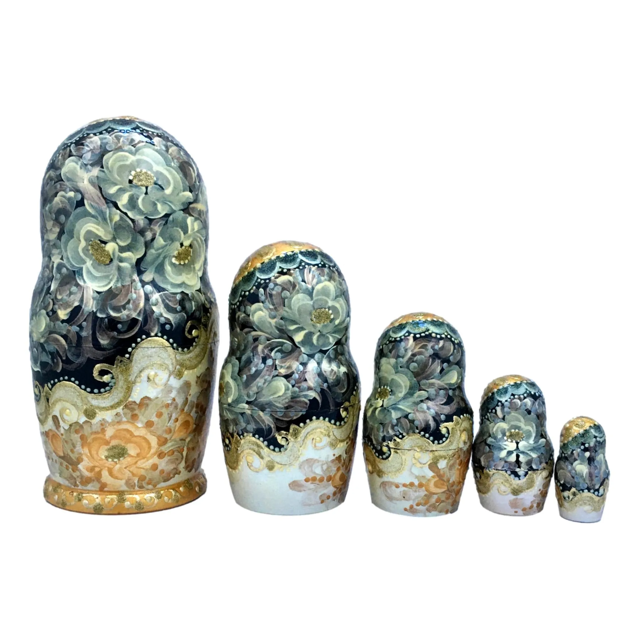 Princess Russian Nesting Dolls 5 Piece