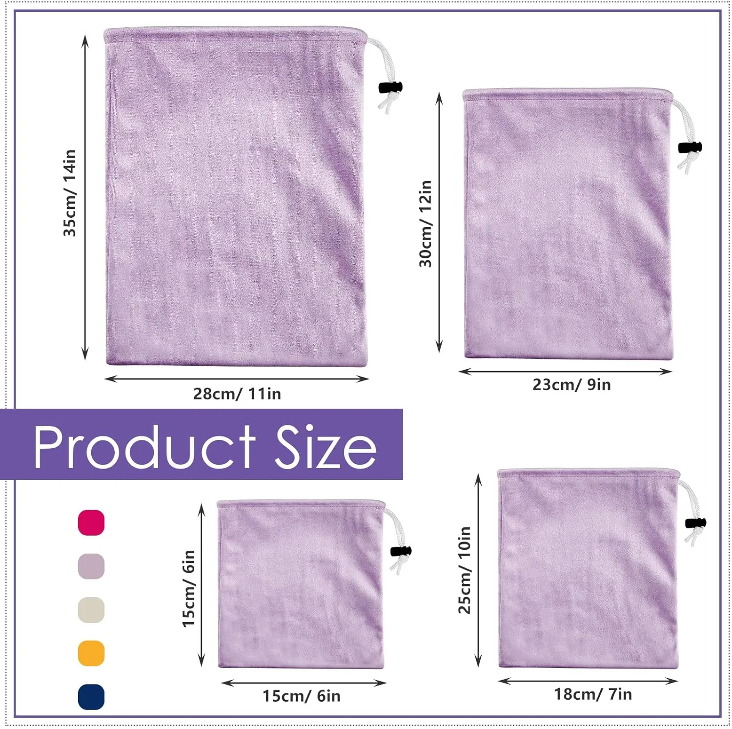 Purpose Foldable Compact Home Travel Toy Bag Sunglasses Pouch Case, 4 Sizes(Fresh) advice surprise Amylove 20 Pcs Adult Game Toy Storage Bags Drawstring Gift Bags Pouches for Lightweight Ditty Stuff Pouch Multi 