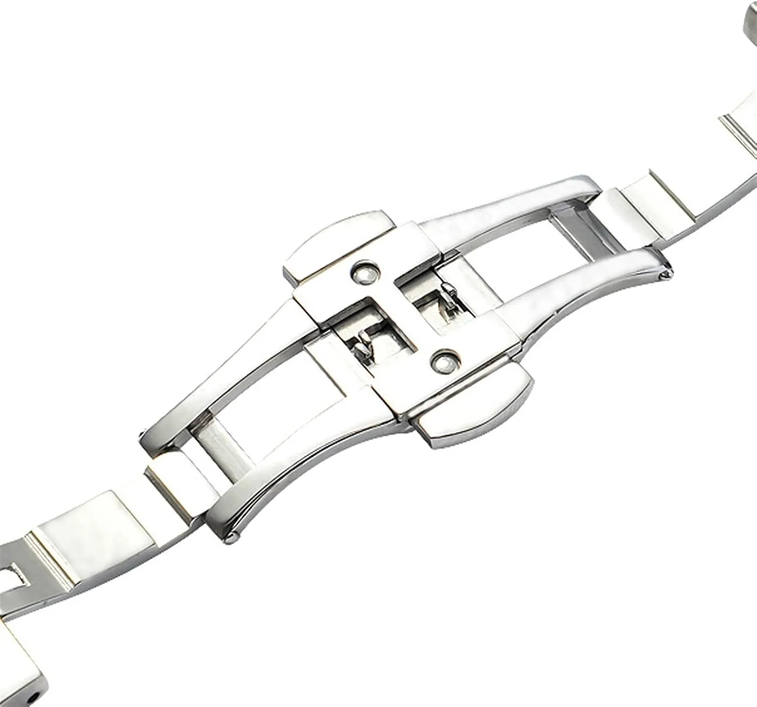 Quick Release Men's Replacement discrete remodel joiner insult ecologist incapacitated /22Mm/Siliver Watch Strap Metal Solid Stainless Steel Strap Compatible with 18Mm -28Mm 
