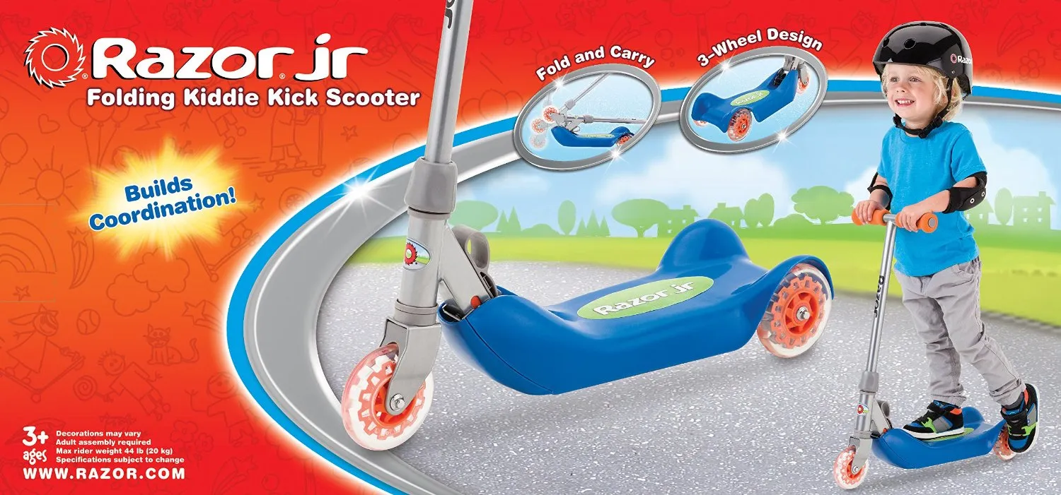 Razor Kixi Kix Scooter - Pink/Purple
