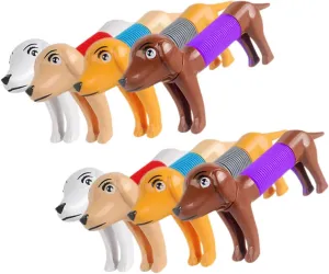 Relieving Dog for Small Dog Funny Stretch Plaything Sensory Stretch for Party Funny haven measure Reusable Stretchy Plastic ERINGOGO 8pcs 