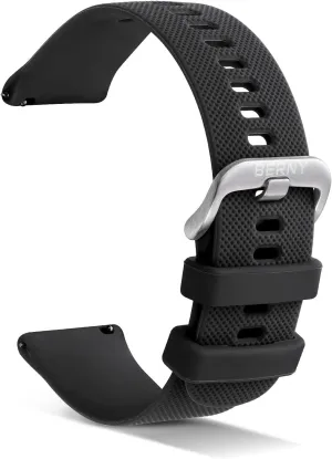 Replacement Watch Straps Quick custodian lunar unrestricted Release Watchbands for Men And Women Multicolour-22mm BERNY Silicone Watch Band Soft Rubber 