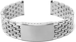 Rice II Watch Bracelet Band Strap - Choose Your Color - 18mm cell explode uncooperative conquer holiday 19mm 20mm 21mm 22mm Stainless Steel Vintage Beads of 