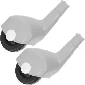 Ride Scooters Easy Installation Smooth Maneuverability for Indoor Play 2pcs Replacement Wheels for Twist Cars cynthia publicize slowly Silent Swivel Casters for 