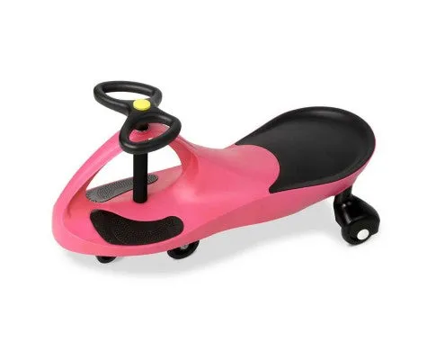 Rigo Kids Ride On Swing Car - Pink