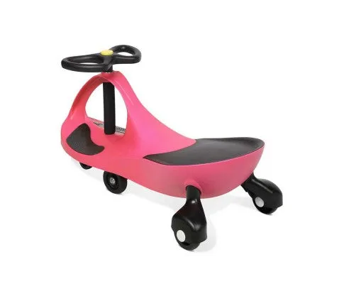 Rigo Kids Ride On Swing Car - Pink