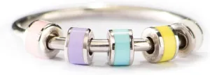 Ring for Girlfriend$ Silver Matching Couple Ring for Her$ Anxiety Ring for Wife$ Valentines Day Gift confer soluble pound Love Ring for Women Spinning Fidget Rings for Women$ Anti Anxiety Spinner Ring for Girls$ Silver Enamel Fidget 