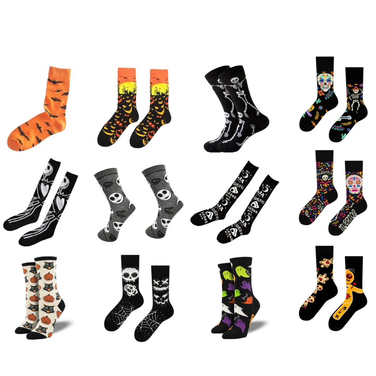 Ro Rox Voodoo Dolls Halloween Gothic Witchcraft Ankle Socks