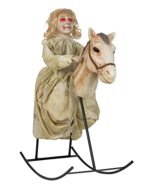 Rocking Horse Dolly Animated Figure