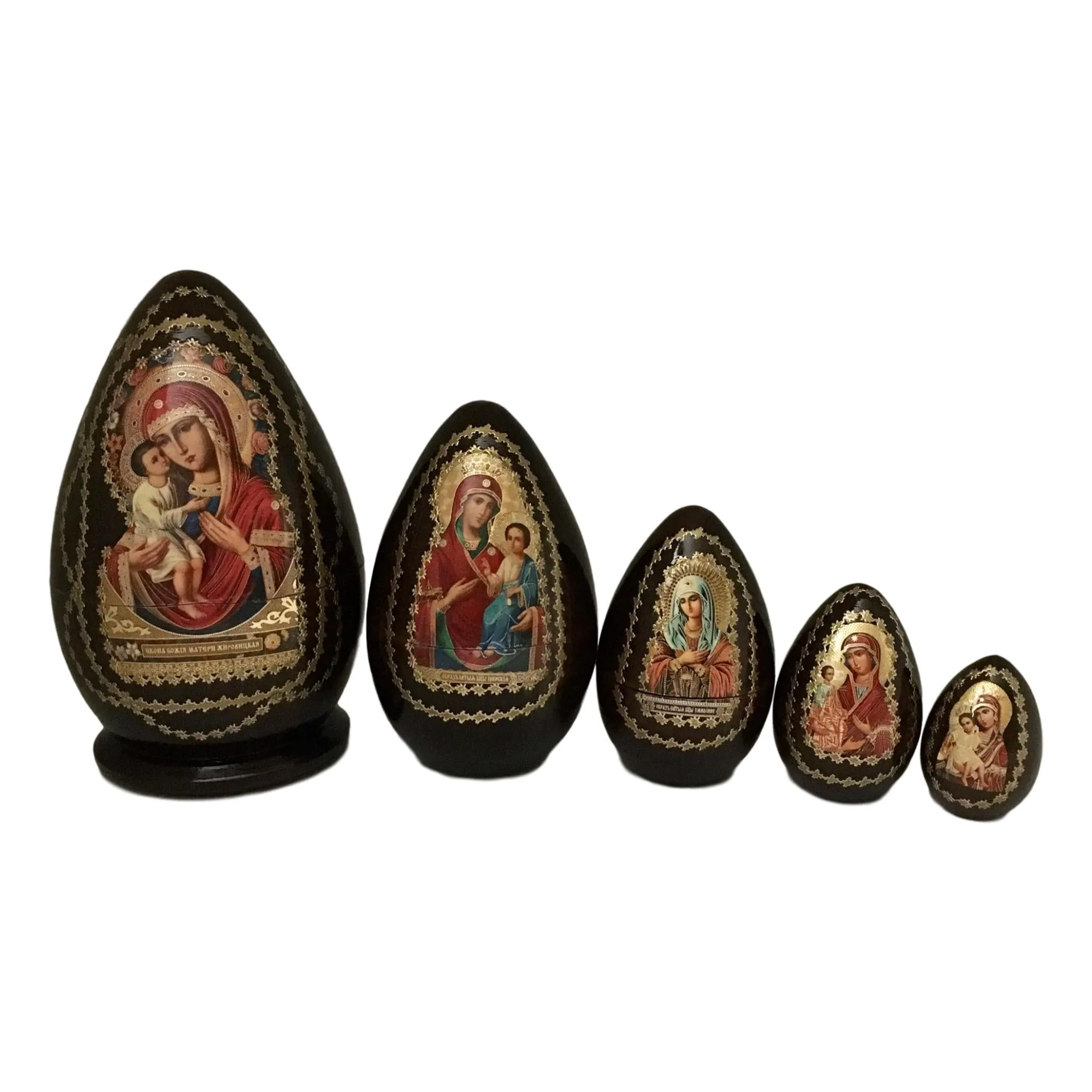 Russian Icons Nesting Dolls