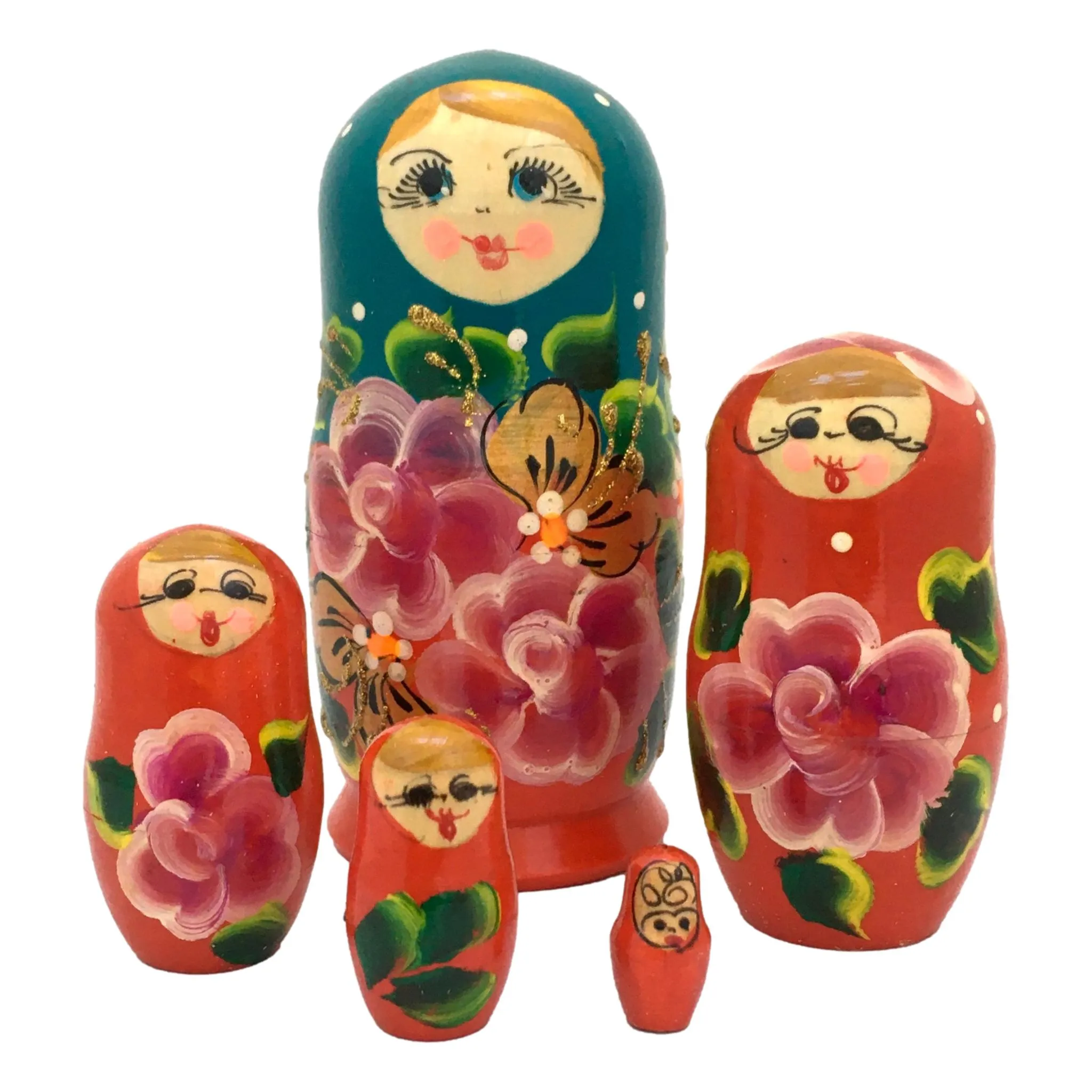 Russian Nesting Dolls Lavender Beauty