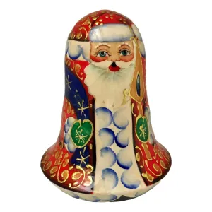 Santa Bell Christmas Russian Doll