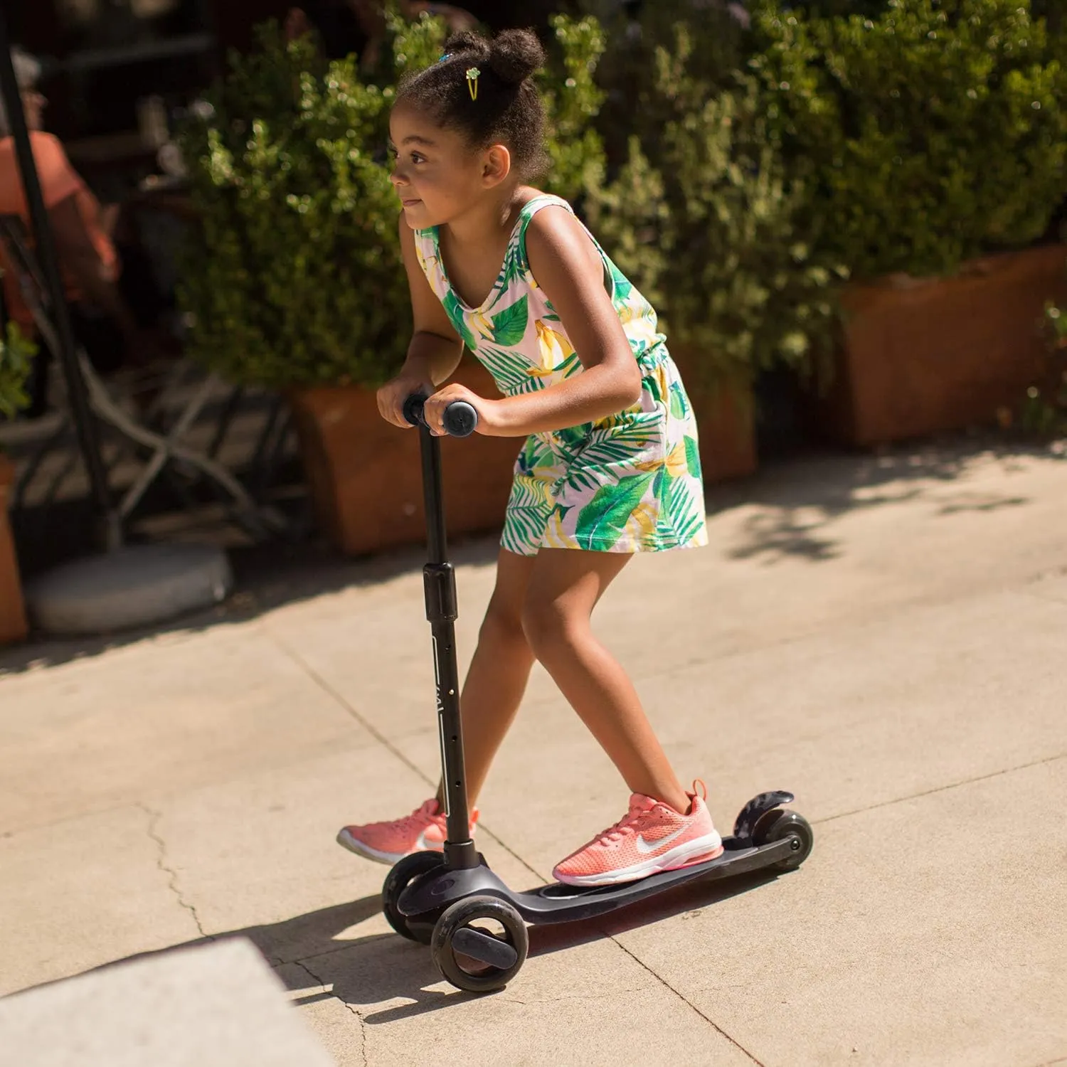 Scooter 4 Adjustable Height, Toddler Scooter Extra-Wide PU LED Wheels, 3 Wheel Scooter for Kids for Girls & Boys Learn to Steer�� 6KU Scooter solder for Kids Ages 3-10 with Flash Wheels, Kids 