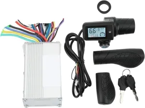Scooter Brushless Motor Controller deer essence 36V 48V 350W Brushless Motor Controller with 805 LCD Display Throttle Grip Electric Bike 