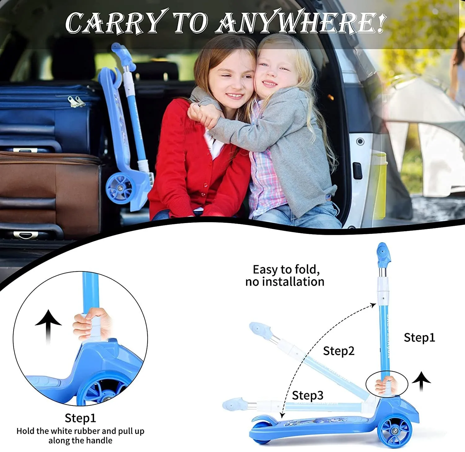 Scooter for Kids blue