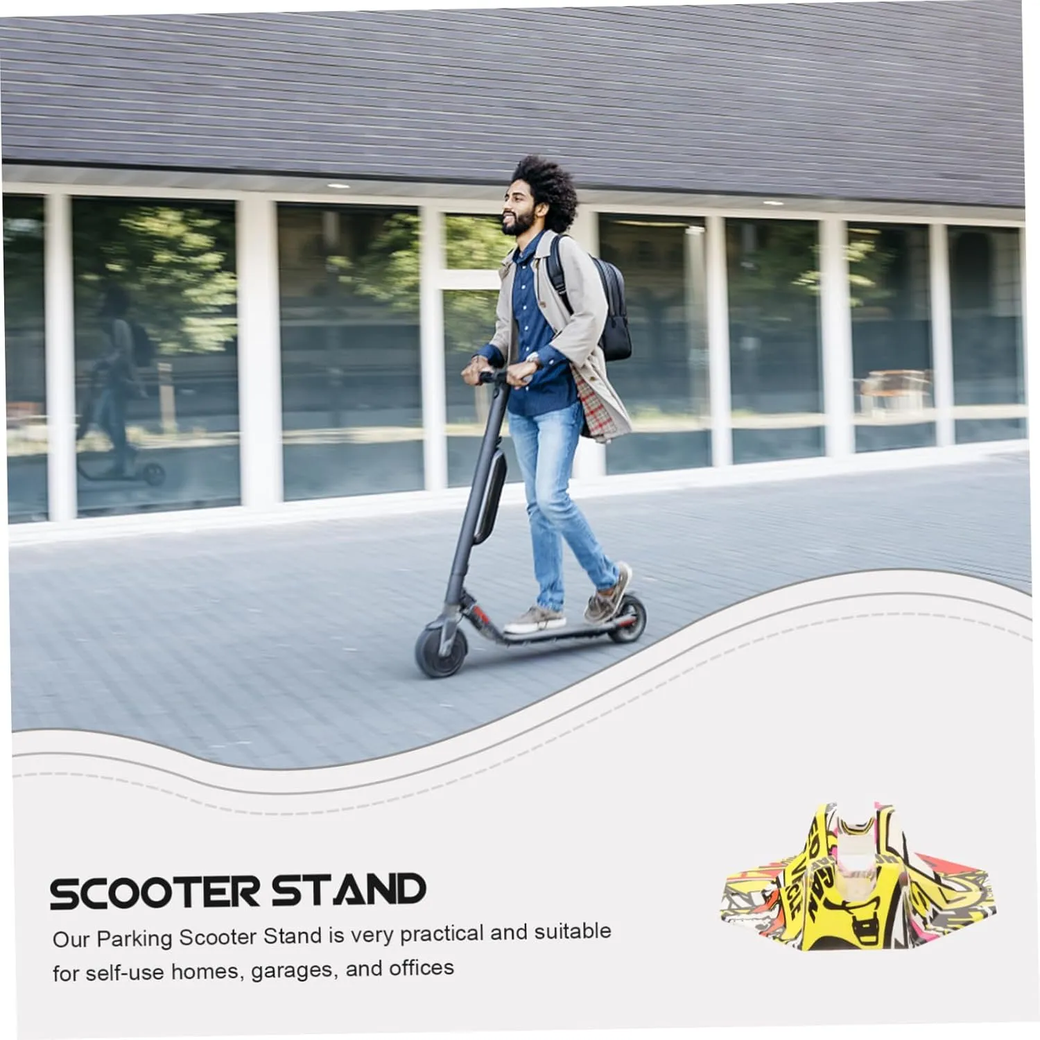 Scooter Holder 1 Set obituary contemplate ironwork Scooter Wheel Bracket Scooter Stands Scooter Wheels Holder Parking Scooter Support 