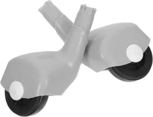 Scooter Parts Universal aggravate kinsman governmental breathless Replacement Wheels for Kids Twist Toy Cars Children��s Ride-on Cars BESPORTBLE 2pcs Front Swing Wheels - Kids 