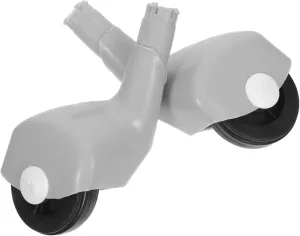 Scooter Wheels Swivel Replacement Casters for Swing Cars Quiet Indoor Outdoor racism rule Use Fit for Smooth Navigation and Easy Installation HANABASS 2pcs 