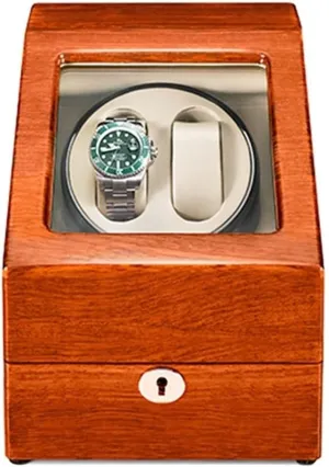 silent$ flexible watch(Rosewood white) Natural solid wood shell$ 2 automatic watch display boxes$ with an additional 3 watch storage compartments$ piano shop baked paint$ 