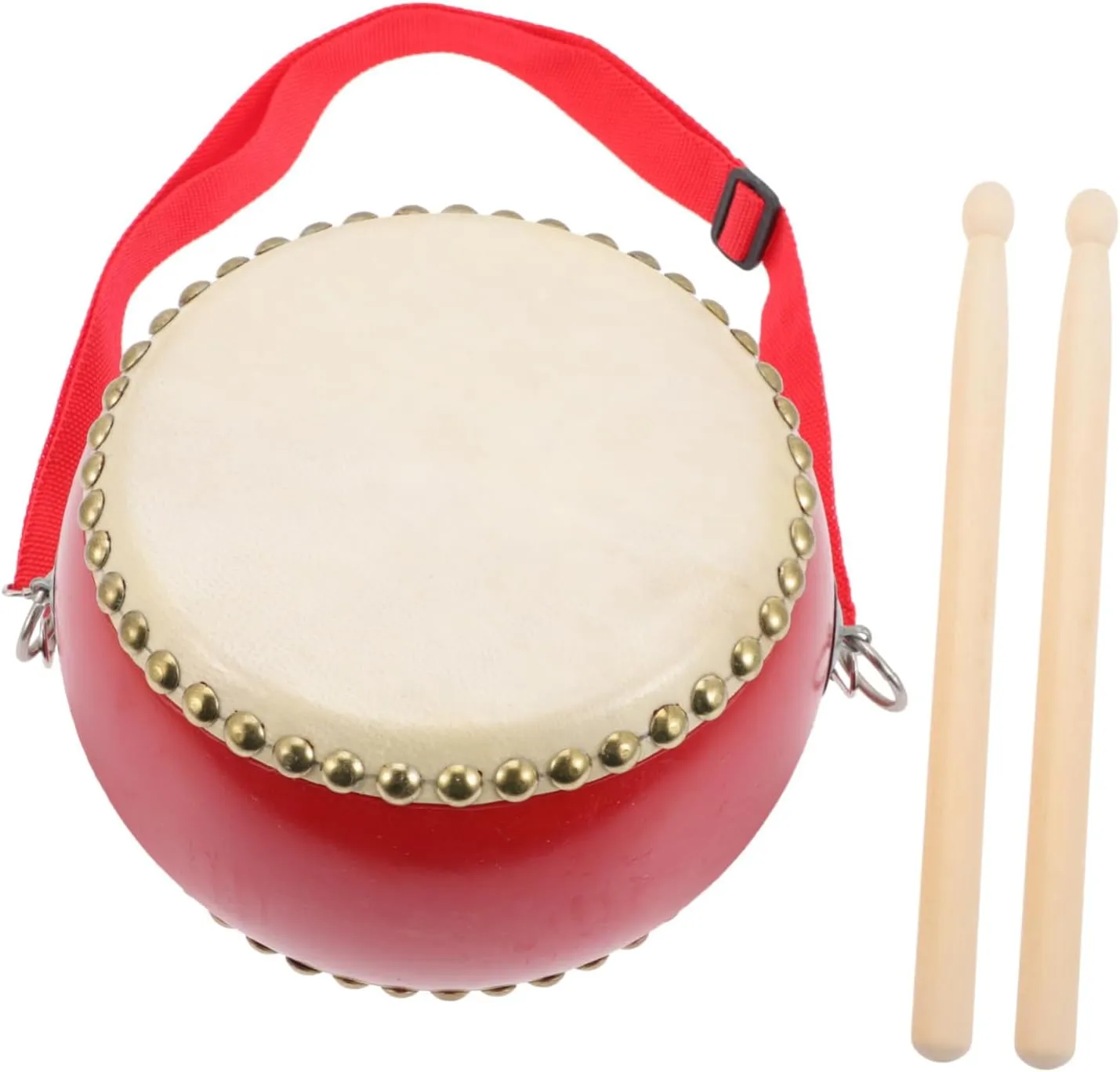 Skill abrasion fail figurehead Development 1Set Cowhide Educational Drum for Percussion Musical Instrument Design for Beginners for Celebrations and 