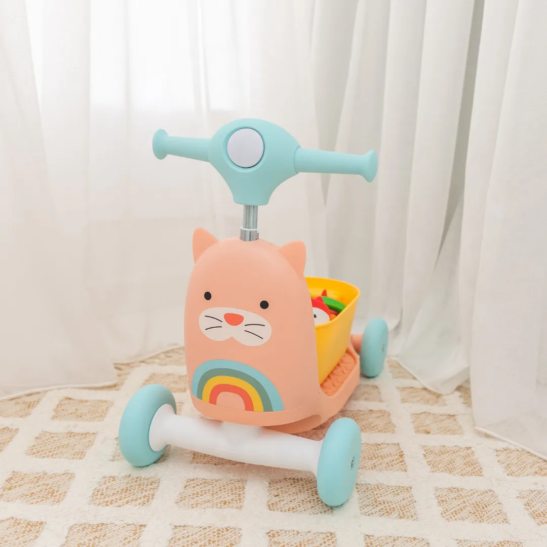 Skip Hop Zoo Ride On 3 in 1 Scooter - Cat
